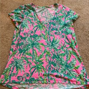 Lilly Pulitzer V-Neck Etta Top